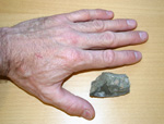 The rock that hit my head