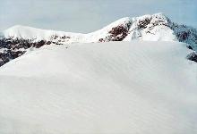 Kebnekaise's south and north peaks