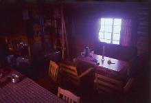 Inside a Cunojaure cabin